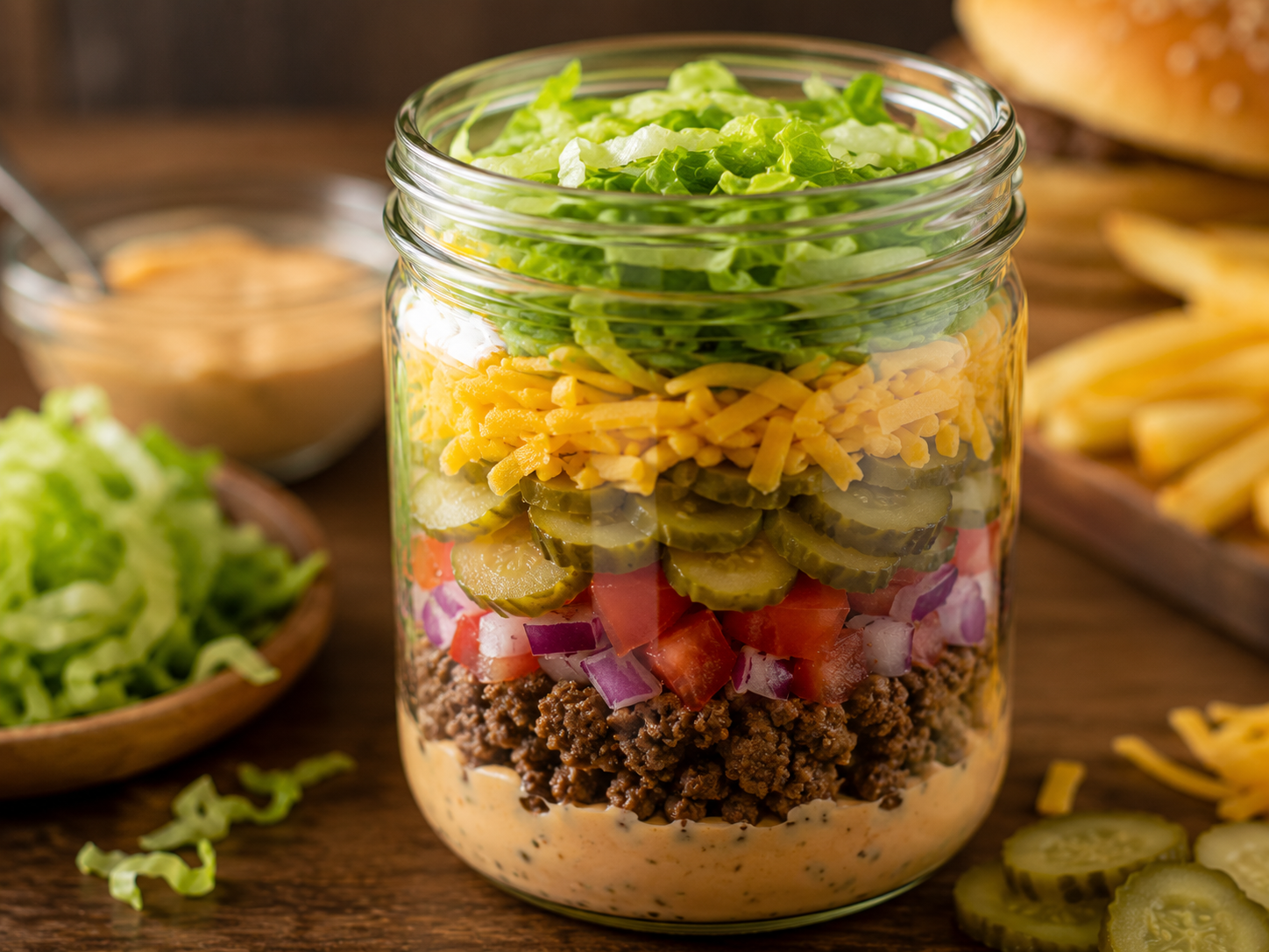 Ensalada Big Mac con Salsa Especial